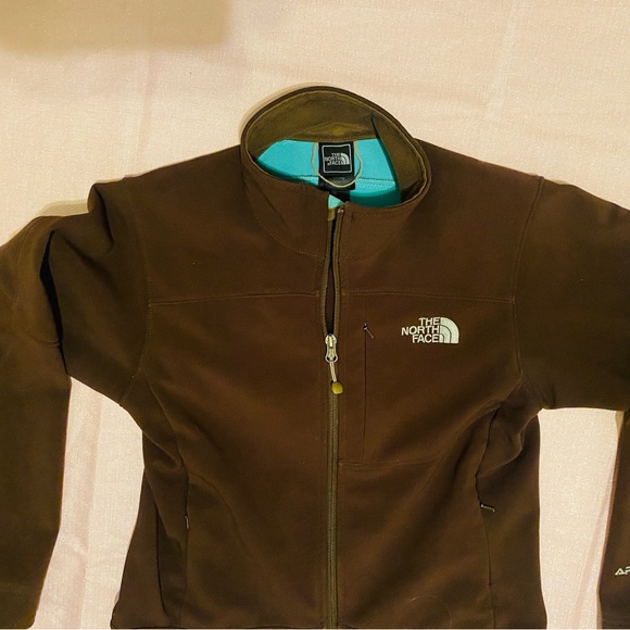 North Face Apex brown jacket size XS. - Picture 3 of 9